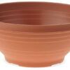 matches21 - Webshop Runde Pflanzschalen mit Bodenloechern gegen Staunaesse terracotta 1 Stk 9 Groessen 120864 2 1 33