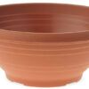 matches21 - Webshop Runde Pflanzschalen mit Bodenloechern gegen Staunaesse terracotta 1 Stk 9 Groessen 120864 6 1 37