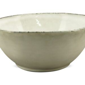 matches21 - Webshop Salatschalen Obstschalen Schalen Landhausstil Stoneware rund grau 1 Stk 3 Groessen 123808 2 1 10