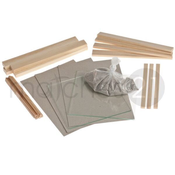 matches21 - Webshop Sandbild Bausatz f Kinder Werkset Bastelset ab 12 1 3