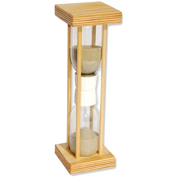 matches21 - Webshop Sanduhr Sand Uhr Holz Bausatz Kinder Werkset Bastelset Lernspiel ab 10 Jahren 100916 1 1 1