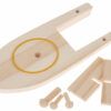 matches21 - Webshop Schiff Boot Gummiantrieb Holz Bausatz Bastelset vorgefertigt Kinder ab 7 Jahre 117024 1 1 4