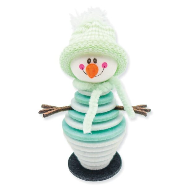 matches21 - Webshop Schneemann Bastelset Kreativset Filzbastelset Teile vorgestanzt Kinder ab 7 Jahre 122718 1 1