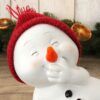 matches21 - Webshop Schneemann Deko Figuren Strickmuetze Weihnachtsdeko Poly 4er Set sort 9x11x8 cm 116853 2 1 9