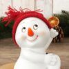 matches21 - Webshop Schneemann Deko Figuren Strickmuetze Weihnachtsdeko Poly 4er Set sort 9x11x8 cm 116853 3 1 10