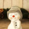 matches21 - Webshop Schneemann Deko Figuren mit Strickmuetzen 4er Set Weihnachtsfiguen je 11 cm 110995 3 1 10