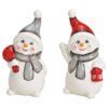 matches21 - Webshop Schneemann Figuren Weihnachtsdeko innen Keramik in 3 Groessen 126924 3 1 14