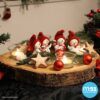 matches21 - Webshop Schneemann Maedchen Deko Figuren Winterdeko Weihnachten rote Muetzen 4er Set 7 cm 112962 2 1 10