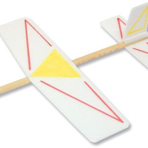 matches21 - Webshop Segelflieger Segler Flugzeug 32 cm Bausatz Kinder Werkset Bastelset ab 8 Jahren 101263 1 1 2