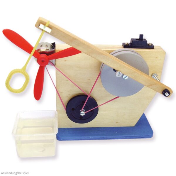 matches21 - Webshop Seifenblasenmaschine Bausatz Kinder Werkset Bastelset ab 12 Jahren 118840 1 1 1