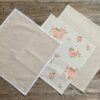 matches21 - Webshop Serviette Stoffserviette LUISA Spitze und einfarbig beige 40x40 cm Landhaus 1 Stk 121432 1 1 10