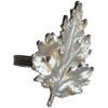 matches21 - Webshop Serviettenring Serviette Blatt Figur silber Messing Landhaus 1 Stk 121971 1 1 5