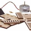 matches21 - Webshop Solar Mini Windmuehle Holz Steckbausatz Bausatz Bastelset fuer Kinder ab 8 Jahren 117019 1 1 4