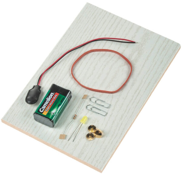 matches21 - Webshop Strompruefgeraet mit LED und Batterie Elektronikbausatz Bausatz Kinder ab 8 Jahre 127590 1 1 2