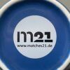 matches21 - Webshop Tasse Becher Kaffeebecher farbig blau dunkelblau Porzellan 12 Stk 10cm 350ml 106874 1 6