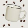 matches21 - Webshop Tassen Kaffeetassen Emailoptik einfarbig gruen Porzellan 6er 12x8 cm 330 ml 125821 1 10