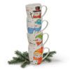 matches21 - Webshop Tassen Weihnachtstassen Porzellan Schneemaenner Let it snow 48 Stk 300 ml 114723 1 1 9