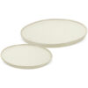 matches21 - Webshop Teller Speiseteller und Kuchenteller Geschirr Stoneware creme 2 Groessen 124467 1 19