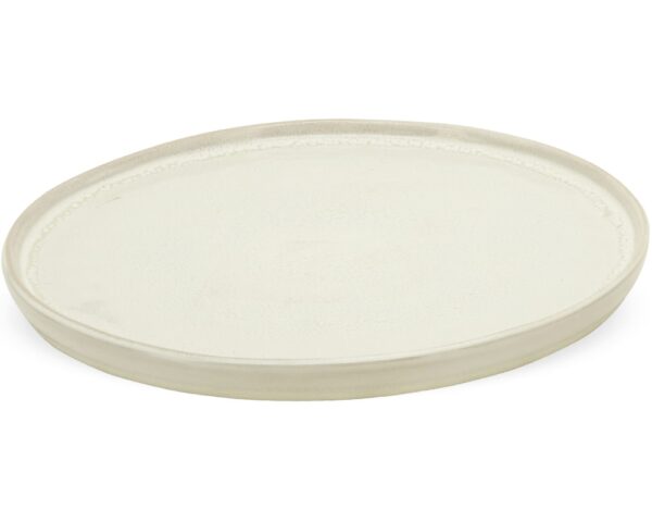 matches21 - Webshop Teller Speiseteller und Kuchenteller Geschirr Stoneware creme 2 Groessen 124467 2 1 15