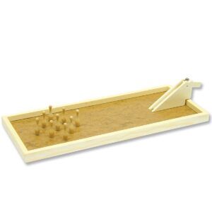 matches21 - Webshop Tisch Kegelbahn Bausatz Kinder Werkset Bastelset ab 11 Jahren 119799 1 1 21