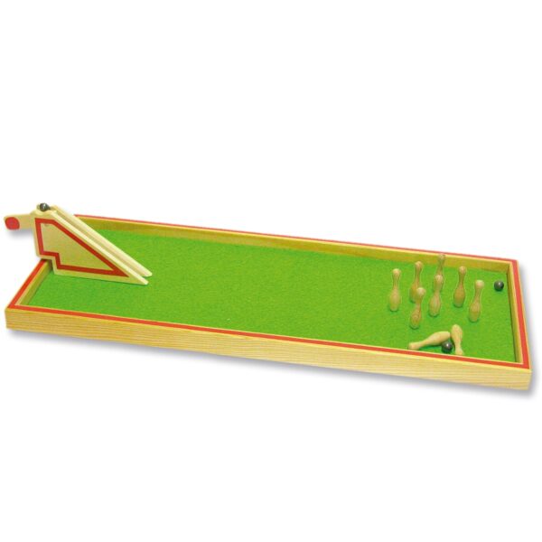 matches21 - Webshop Tisch Kegelbahn Bausatz Kinder Werkset Bastelset ab 11 Jahren 119799 3 1 2