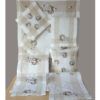 matches21 - Webshop Tischdecke Tischwaesche Krug mediterran Leinenoptik beige braun 60x60 cm 115896 1 1 4