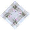 matches21 - Webshop Tischdecke Tischwaesche Rosen rosa mediterran Leinenoptik beige 35x35 cm 115875 1 3