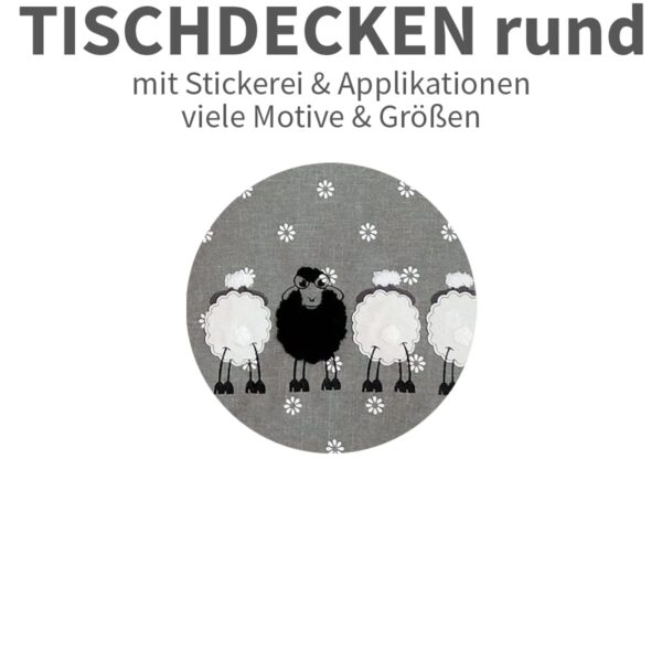 matches21 - Webshop Tischdecken Ostern Stick Applikationen 127217 1 1 7