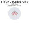 matches21 - Webshop Tischdecken rund Blumen 127220 1 22