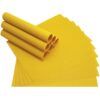 matches21 - Webshop Tischset Platzset BORDA Platzmatten 12 Stk gelb ge 1 5