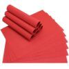 matches21 - Webshop Tischset Platzset BORDA Platzmatten 12er Set rot g 1 5