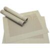 matches21 - Webshop Tischset Platzset BORDA Platzmatten 4er Set beige ge 1 5