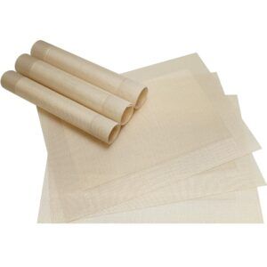 matches21 - Webshop Tischset Platzset BORDA Platzmatten 6 Stk perlmutt 1 20