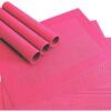 matches21 - Webshop Tischset Platzset BORDA Platzmatten 6 Stk pink magenta gewebt Kunstst 46x33 cm 105259 1 3