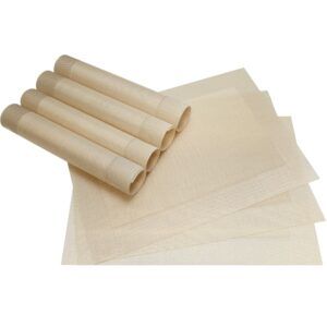 matches21 - Webshop Tischset Platzset BORDA Platzmatten 8 Stk perlmutt 1 36