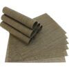 matches21 - Webshop Tischset Platzset ELEGANCE Platzmatten anthrazit s 10 5