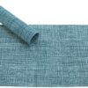 matches21 - Webshop Tischset Platzset ELEGANCE blau hellblau gewebt Ku 2 5