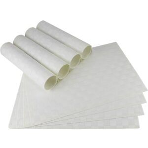 matches21 - Webshop Tischset Platzset MODERN Platzmatten 8er Set weiss 1 14