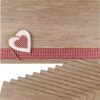 matches21 - Webshop Tischset Platzset Sommer MOTIV Landhaus Herzen auf Holz 12 Stk abwaschbar 109580 1 3