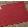 matches21 - Webshop Tischset Platzset Textil EDDA floralem Webmuster einfarbig rot 47x35 cm Landhaus 1 Stk 124258 1 1 3