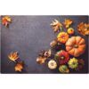 matches21 - Webshop Tischset Platzsets MOTIV abwaschbar Kuerbisse Herbstlaub Herbst Beton bunt 126259 6 1 24