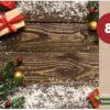 matches21 - Webshop Tischsets Platzsets MOTIV abwaschbar Geschenke Weihnachten Holz Schnee Kugeln 126241 11 1 32