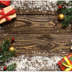 matches21 - Webshop Tischsets Platzsets MOTIV abwaschbar Geschenke Weihnachten Holz Schnee Kugeln 126241 7 1 17