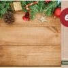 matches21 - Webshop Tischsets Platzsets MOTIV abwaschbar Geschenke Zapfen Holz Weihnachten 126245 20 1 31