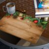 matches21 - Webshop Tischsets Platzsets MOTIV abwaschbar Geschenke Zapfen Holz Weihnachten 126245 25 1 35