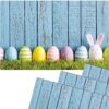 matches21 - Webshop Tischsets Platzsets MOTIV abwaschbar Osterhase Ostereier blaue Holzwand bunt 126274 8 1 17