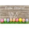 matches21 - Webshop Tischsets Platzsets MOTIV abwaschbar Ostern FROHE OSTERN Osterhasen Ostereier 126267 5 1 16