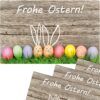 matches21 - Webshop Tischsets Platzsets MOTIV abwaschbar Ostern FROHE OSTERN Osterhasen Ostereier 126267 7 1 17