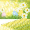 matches21 - Webshop Tischsets Platzsets MOTIV abwaschbar Ostern Osterglocken und Ostereier bunt 126271 8 1 20