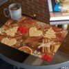 matches21 - Webshop Tischsets Platzsets MOTIV abwaschbar Plaetzchen Perlen Deko Holz Weihnachten 126246 22 1 35